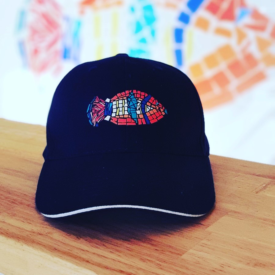 Follow the Magic Fish Casquette Bleue Nuit - So'Boutargue