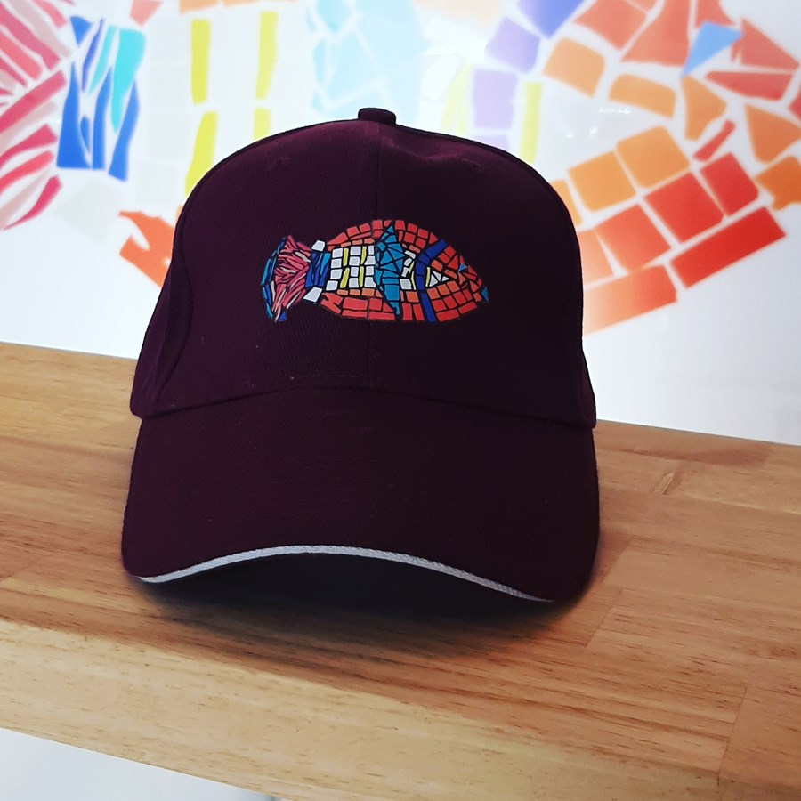 Follow the Magic Fish Casquette Burgundy - So'Boutargue